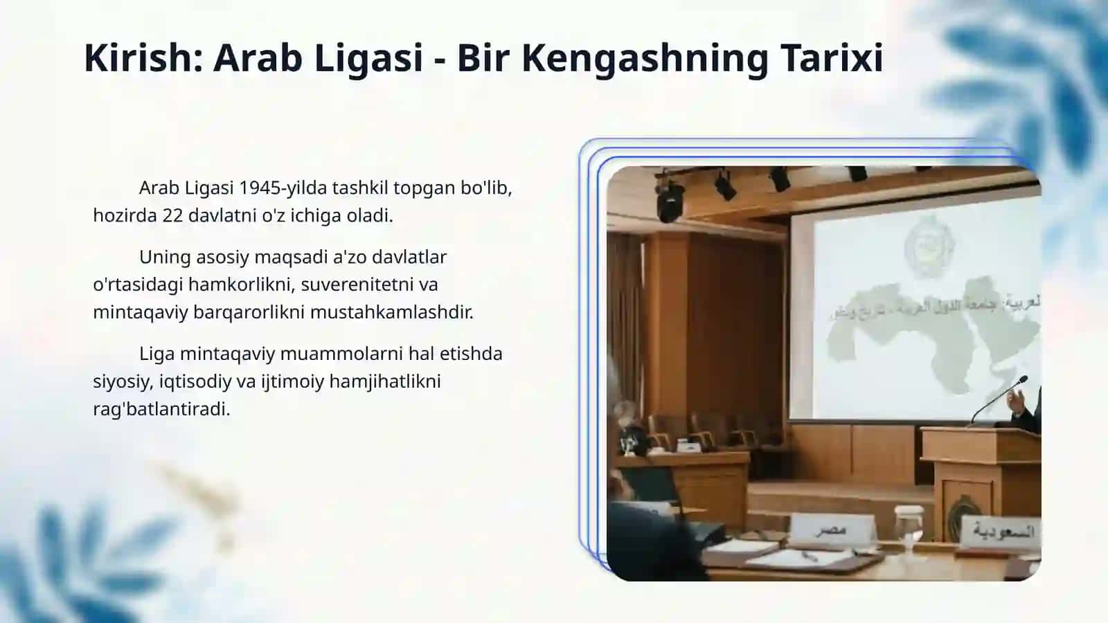 Arab davlatlari ligasi 3
