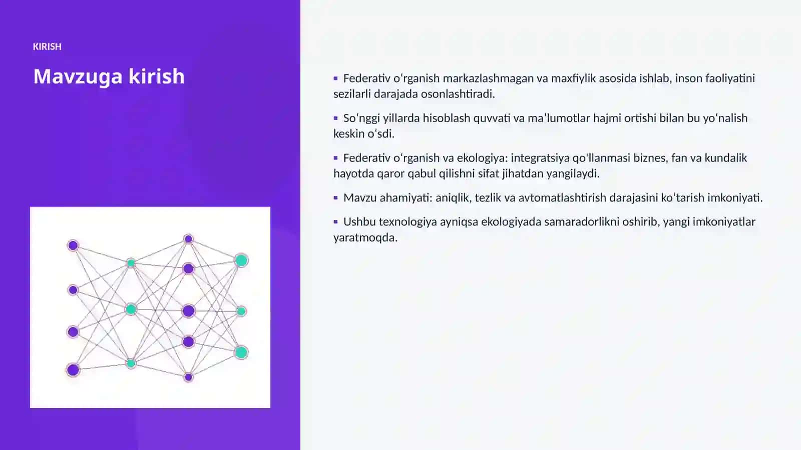 Federativ oʻrganish va ekologiya: integratsiya qo'llanmasi 3