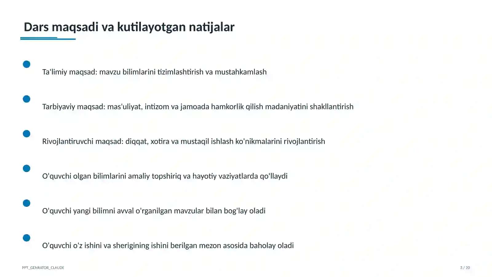 Unli va undosh tovushlarning tasnifi (5-sinf) 3