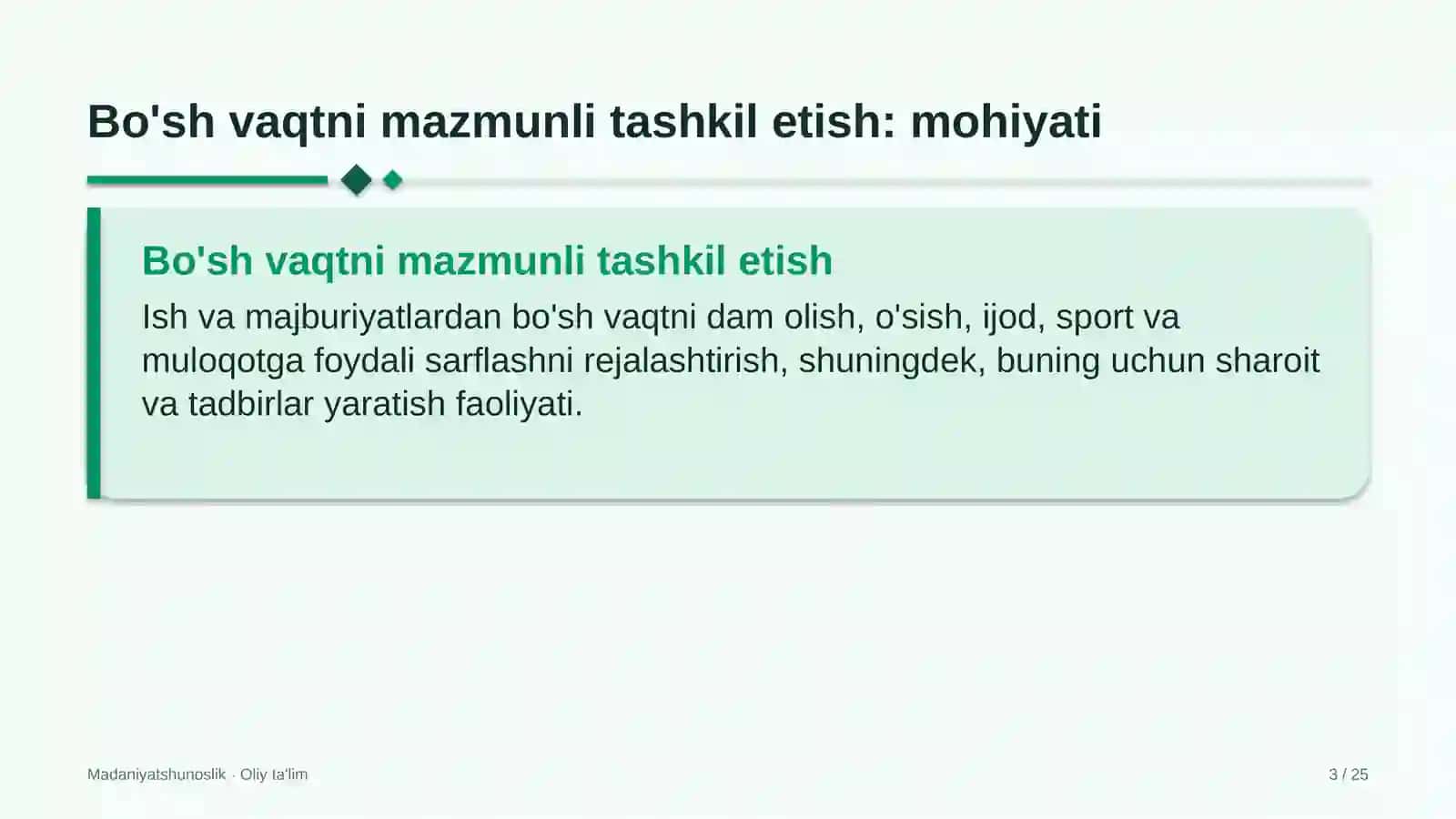 Kriminalistika laboratoriyalarida bo'sh vaqtni mazmunli tashkil etish 3