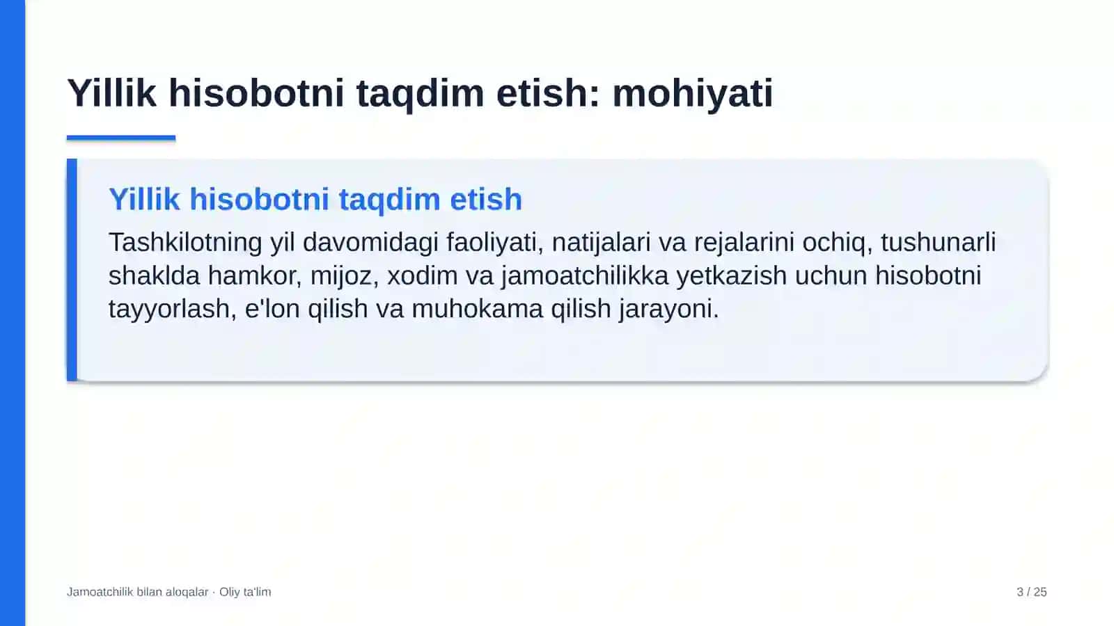 avtomobil bozorlarida yillik hisobotni jamoatchilikka taqdim etish 3595 3