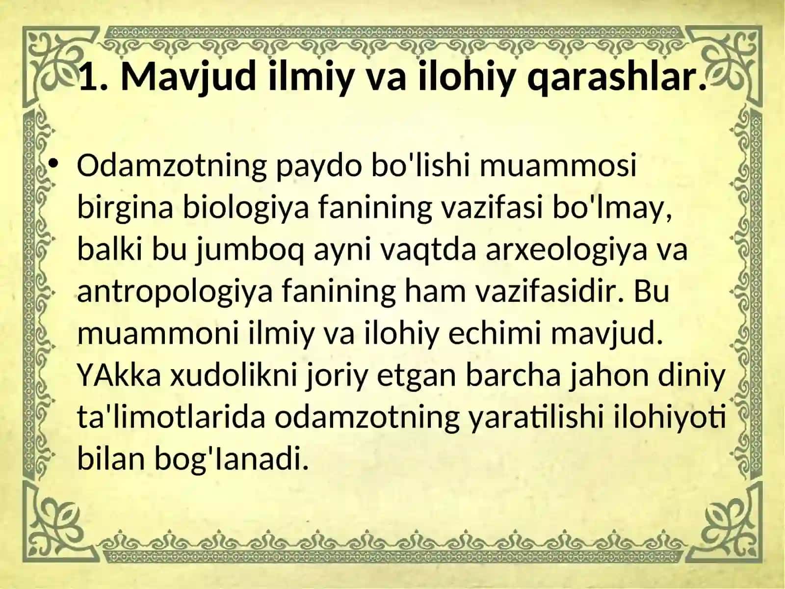 ENG QADIMGI ODAMNING VUJUDGA KELISHI 3