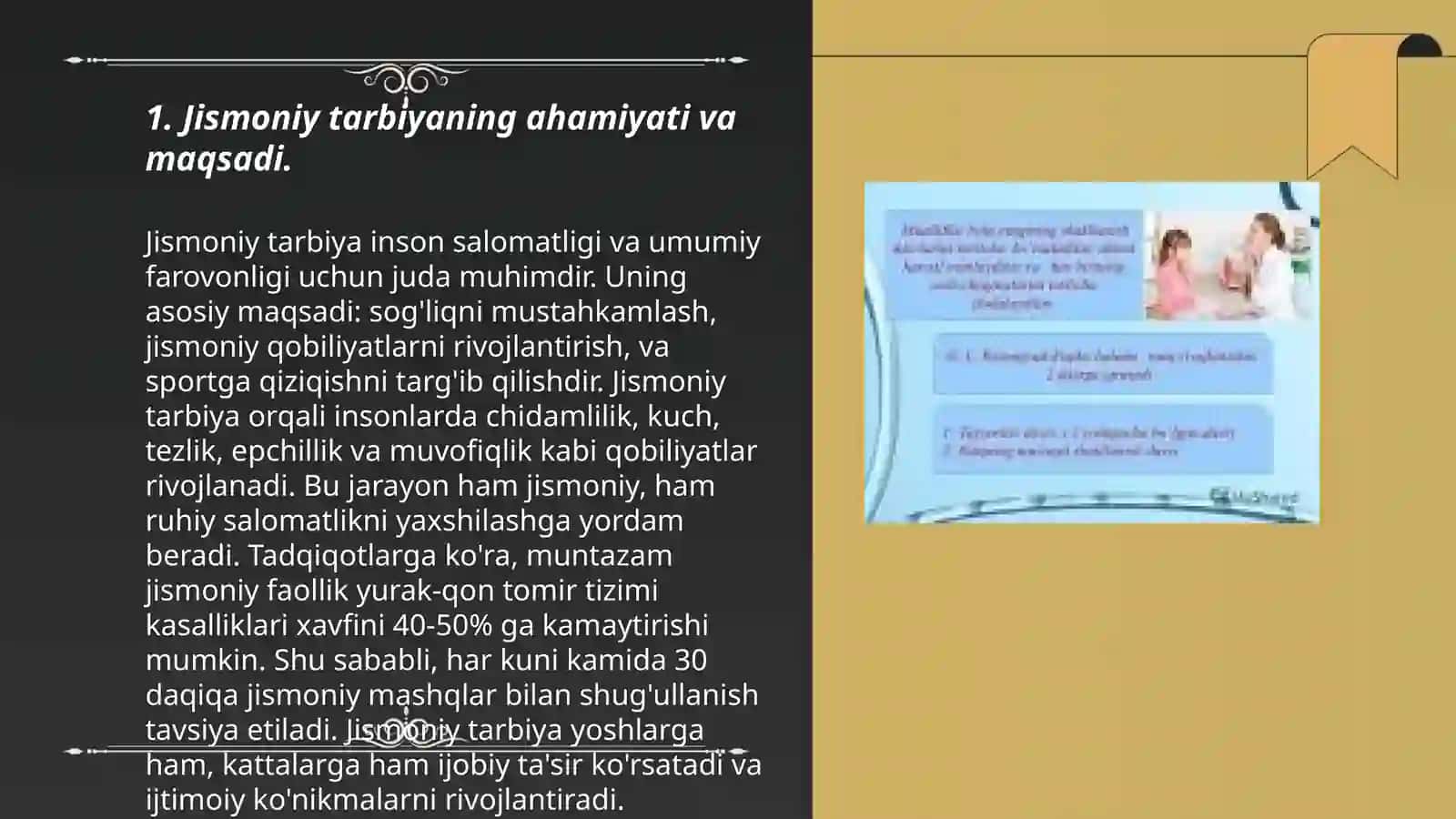 Maktabgacha yoshdagi bolalarni maktabgacha ta'lim muassasalarida va oilada jismoniy tarbiyalash nazaryasining maqsad va vazifalari 3