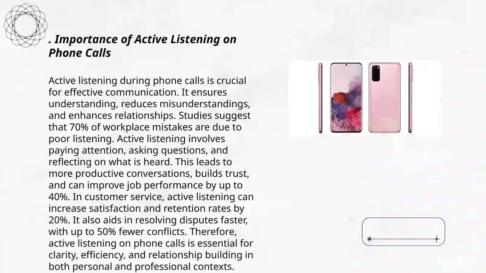 Active Listening on Phone Calls 3