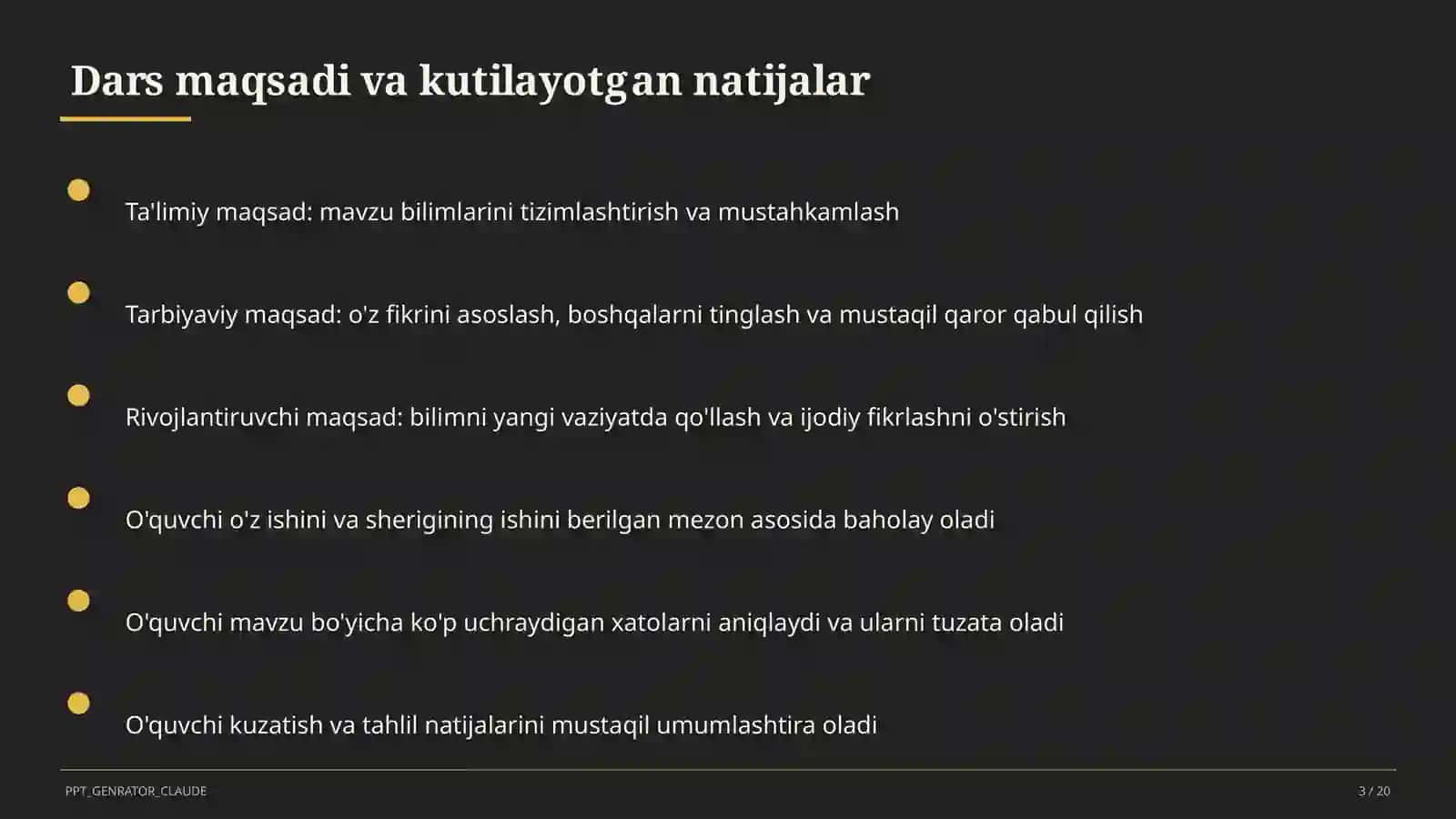 Kombinatorika elementlari: sanash qoidalari (6-sinf) 3