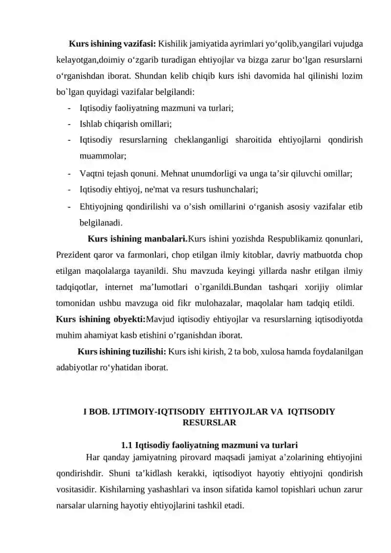 Iqtisodiy-iqtisodiy ehtiyojlar va uning qondirilishi 3