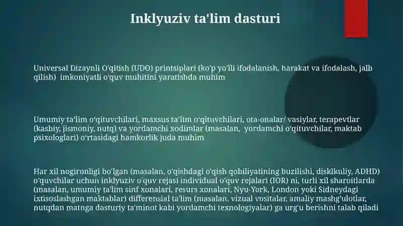 Shifoxonadagi bolalar uchun ta'lim muhitini yaratish uziga xos xususiyatlari 3