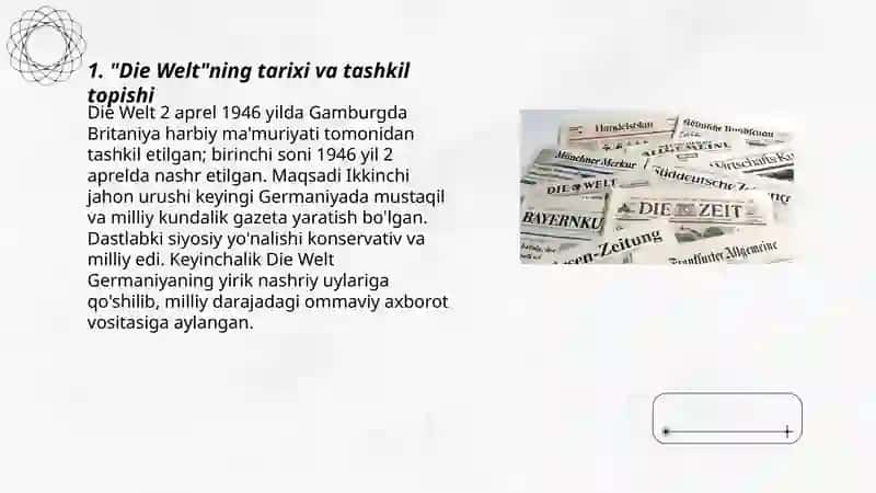 "Die Welt" Gazeta 3
