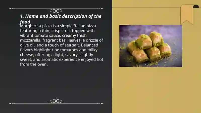 Margherita pizza 3