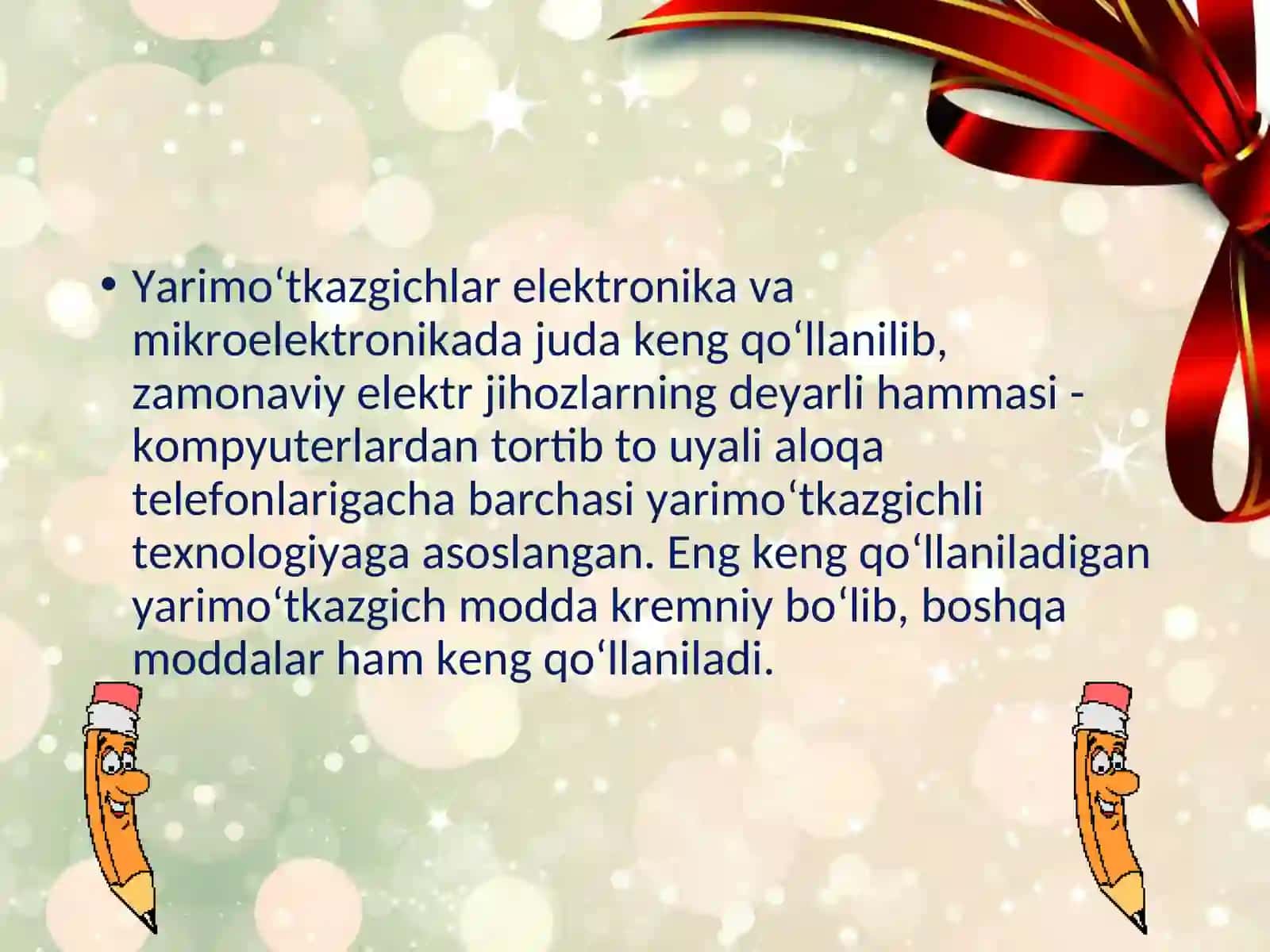 Yarim o’tkazgich-yarim o’tkazgich kontakti 3
