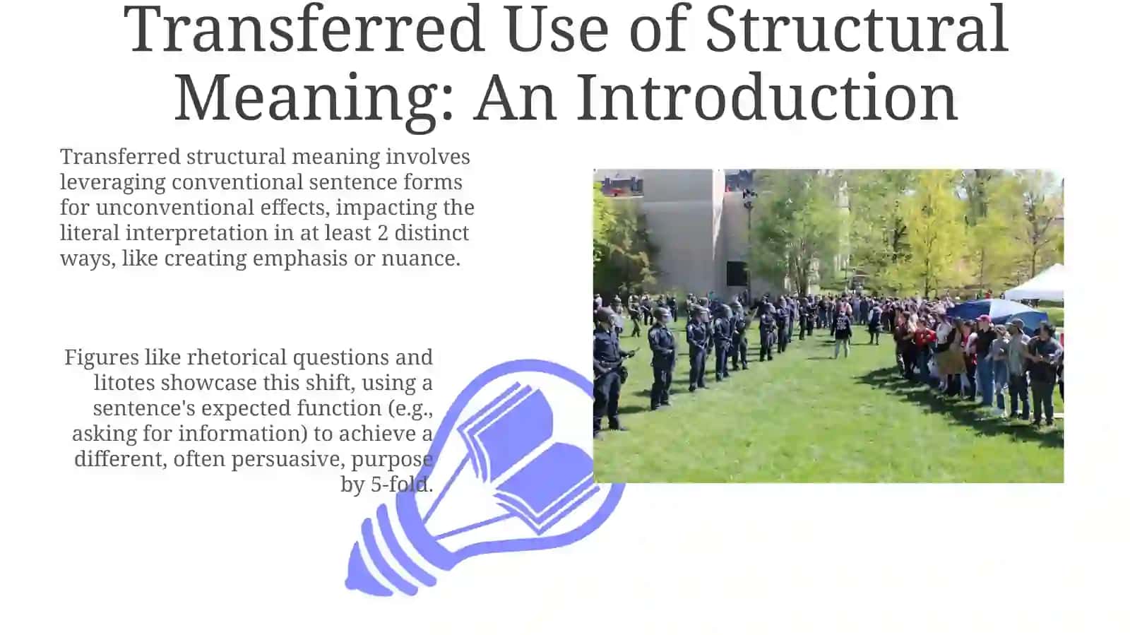 Transferred Use of Structural Meaning 3