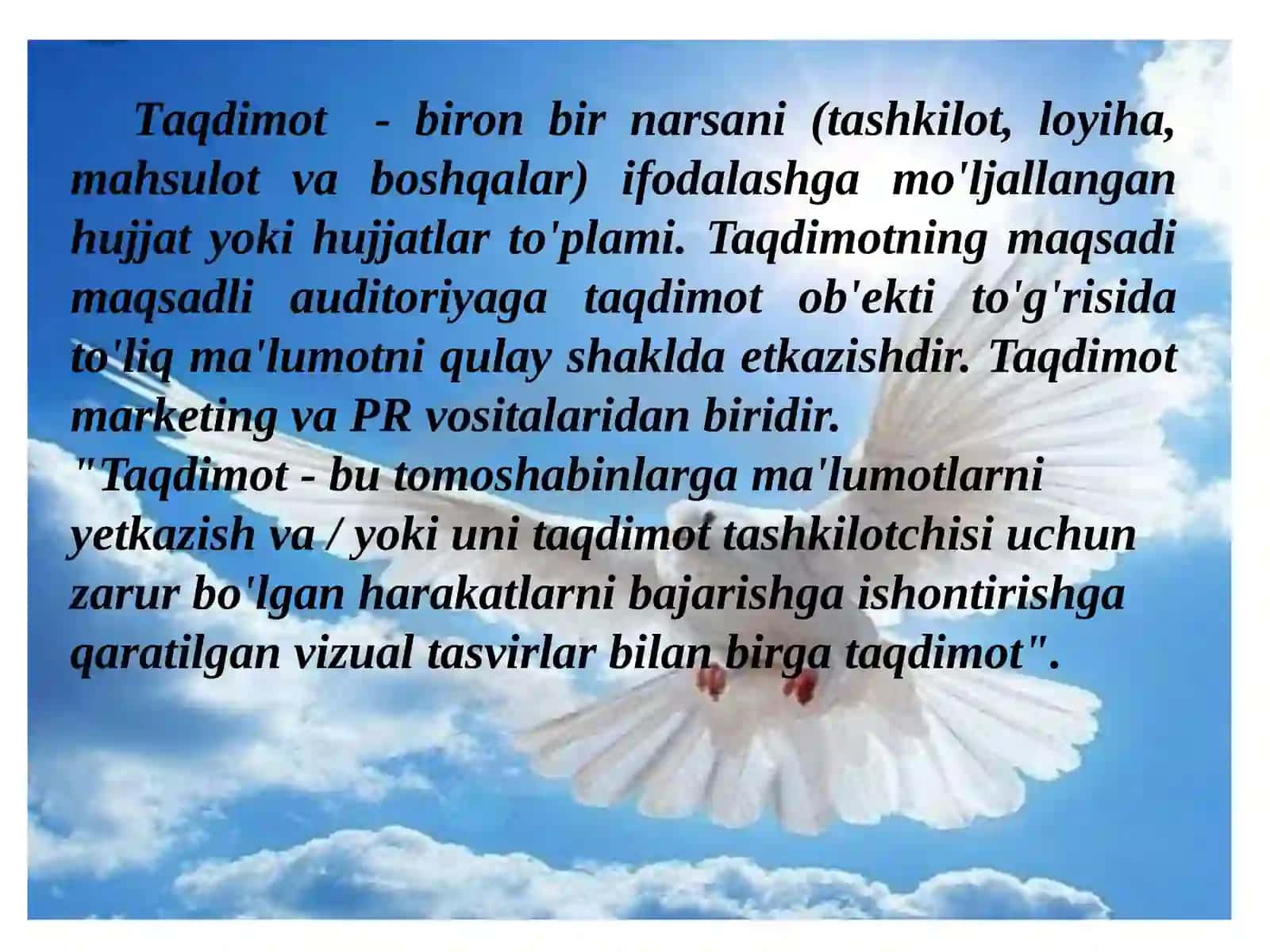 Taqdimot nutqi 3