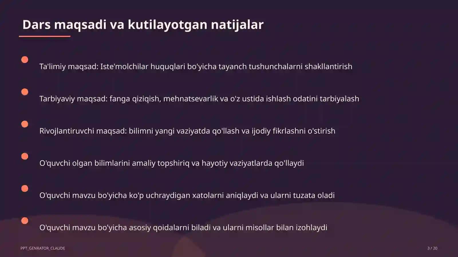 Iste'molchilar huquqlari (10-sinf) 3