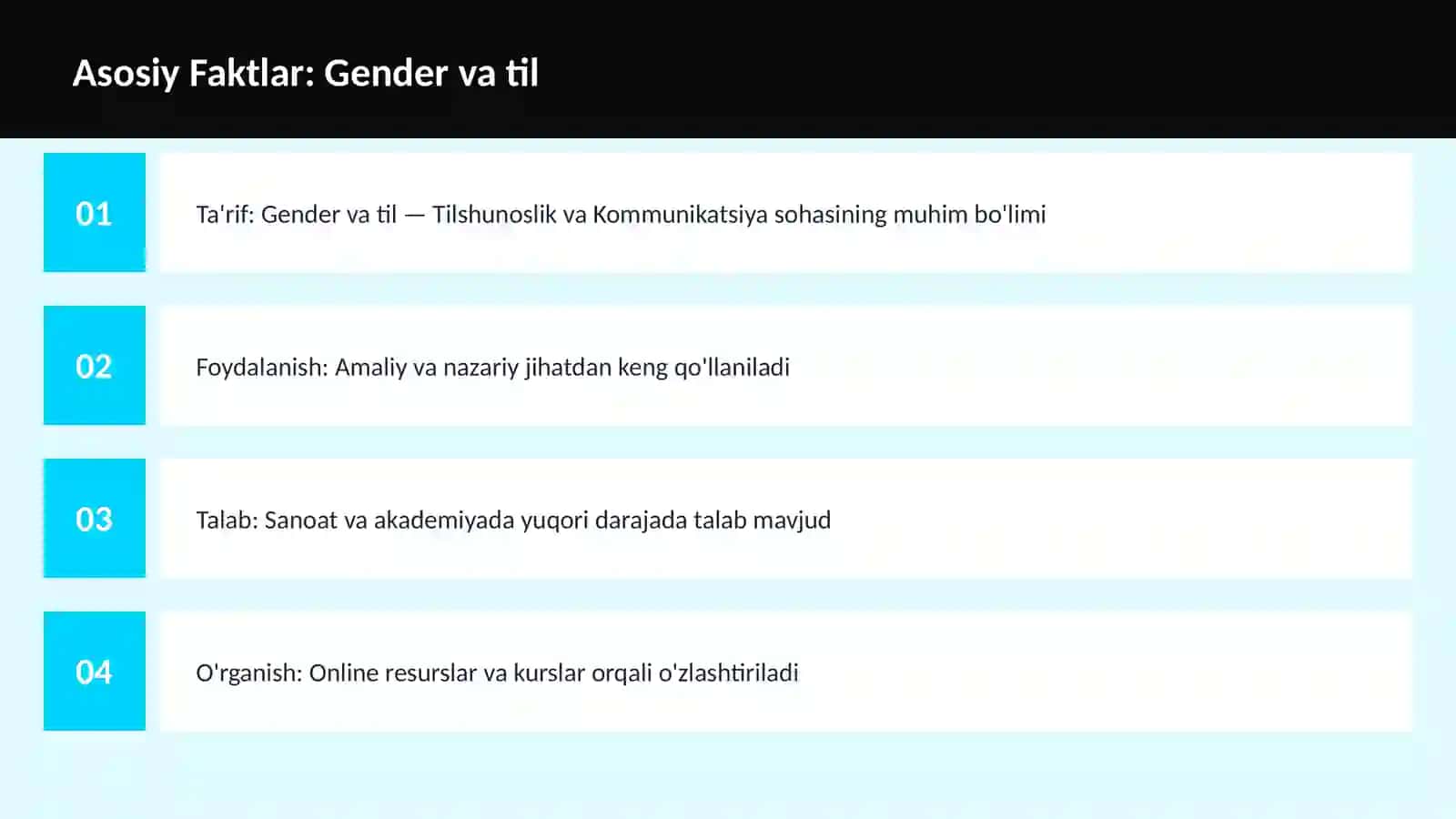 Gender va til 3