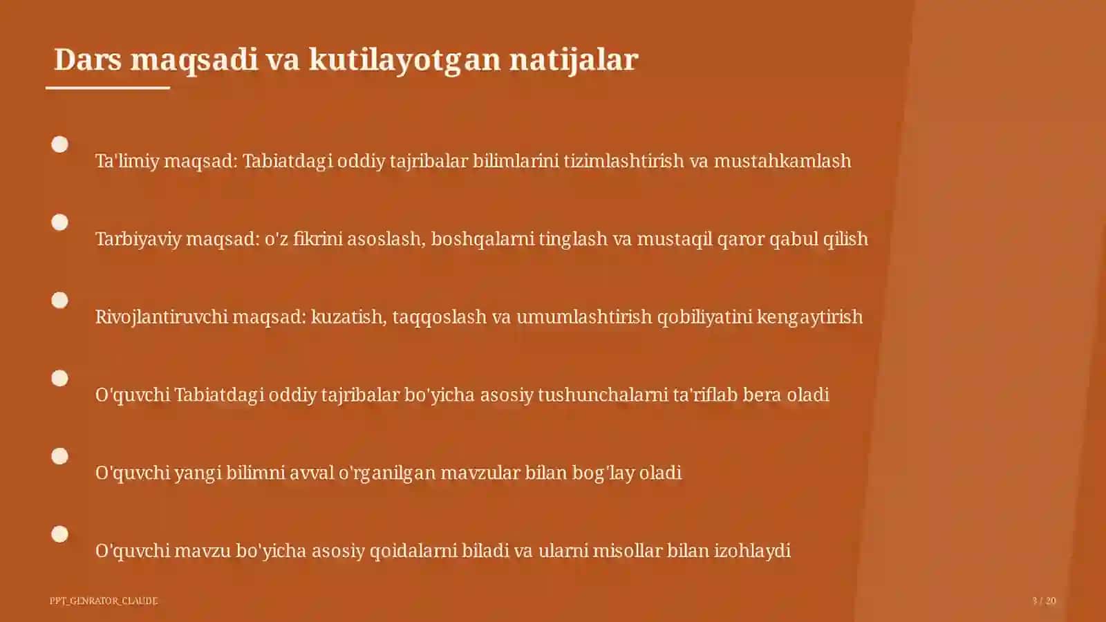 Tabiatdagi oddiy tajribalar (4-sinf) 3