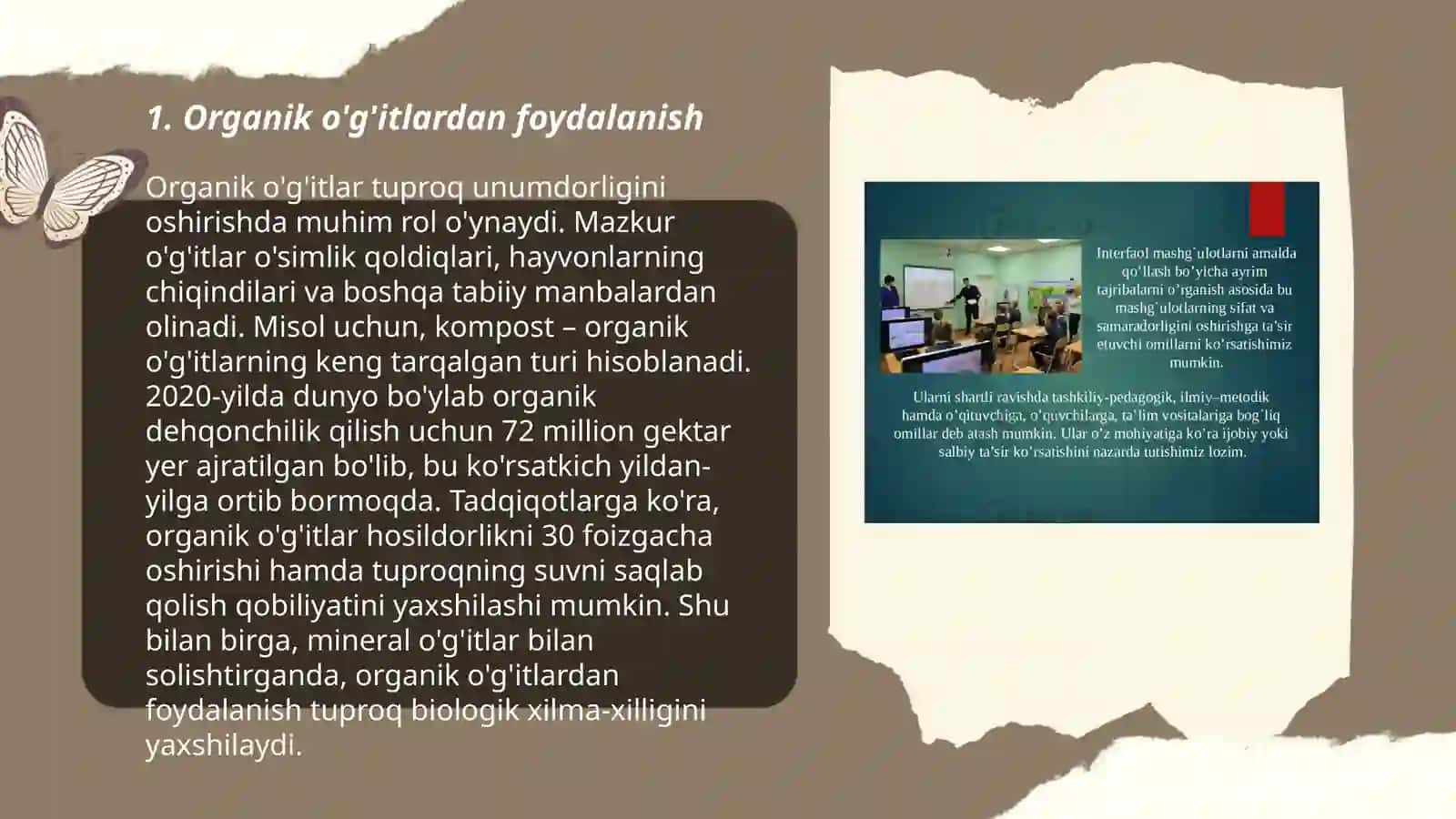 Jigarrang tuproqlarning unumdorligini oshirish yo'llari 3