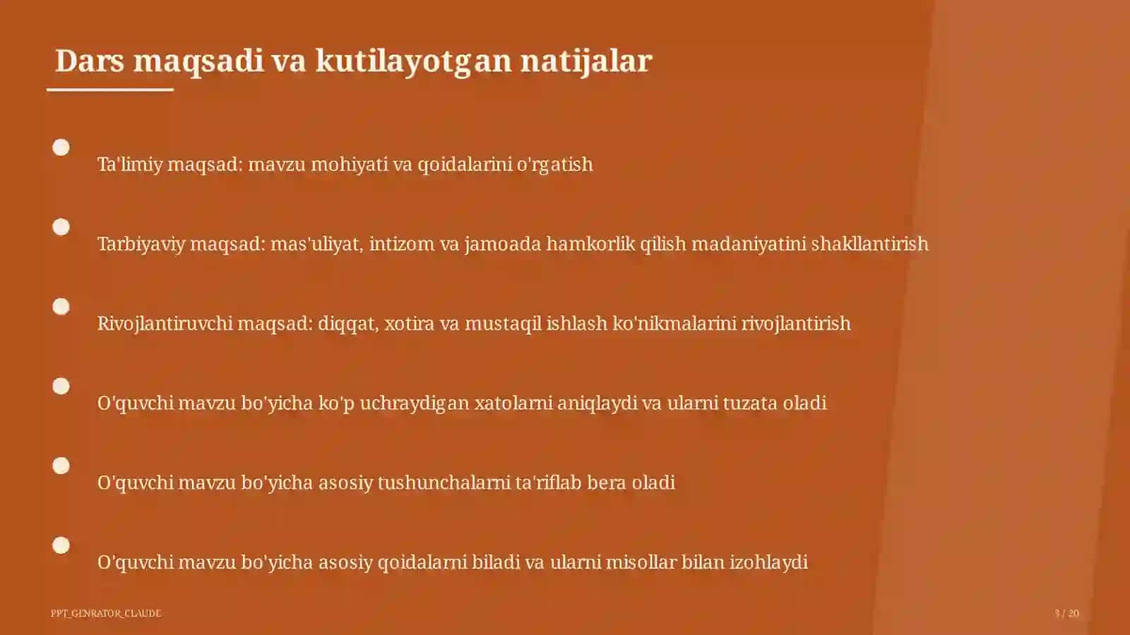 Geometrik yasashlar: burchak va kesmalarni bo'lish (8-sinf) 3
