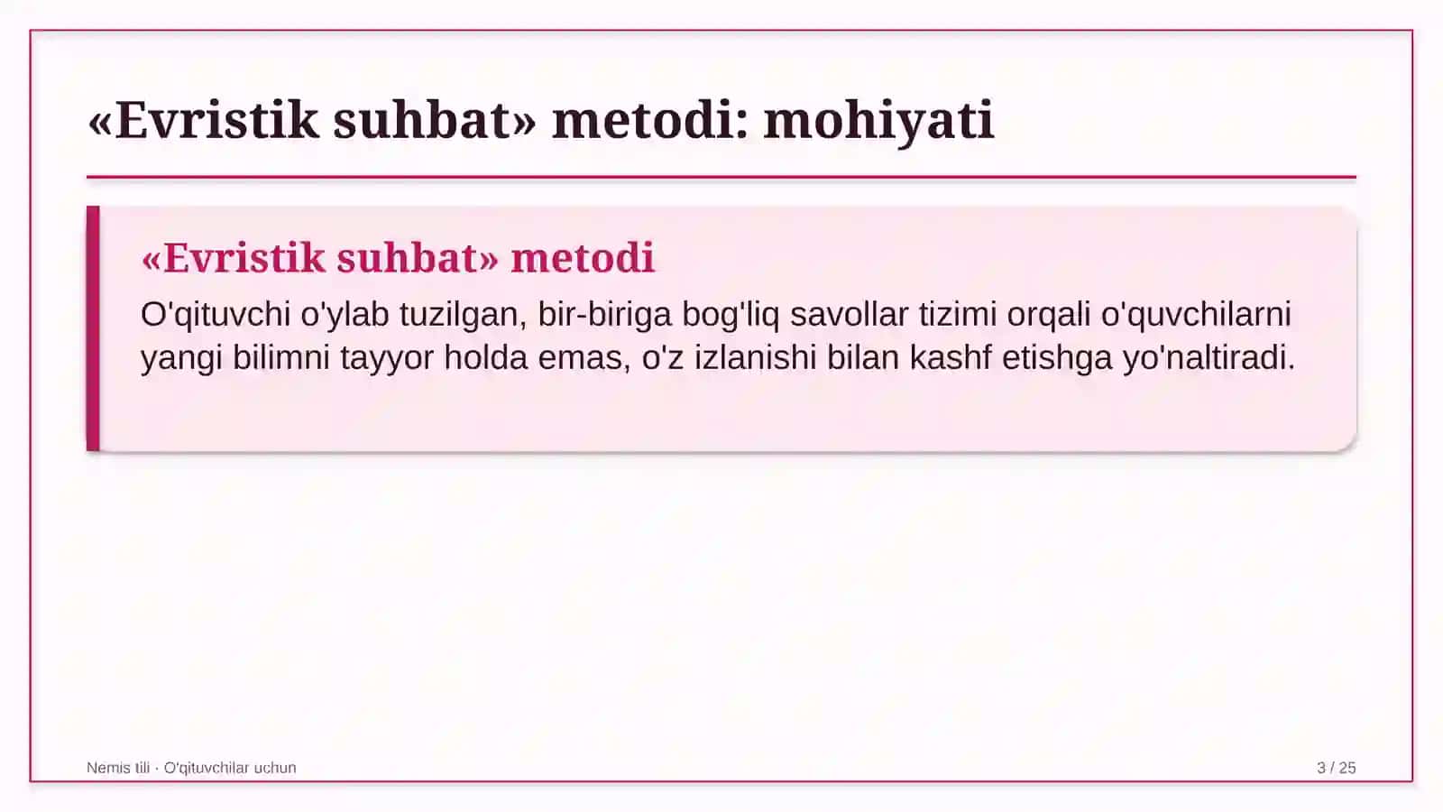 nemis tili darslarida evristik suhbat metodidan foydalanish 8317 3
