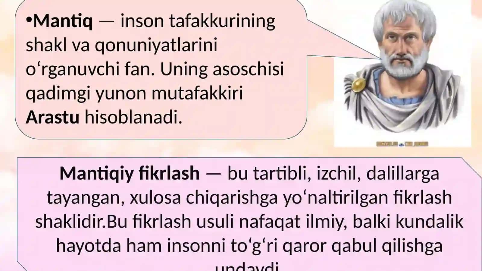 Mantiqiy fikrlash tushunchasi va psixologik asoslari 3