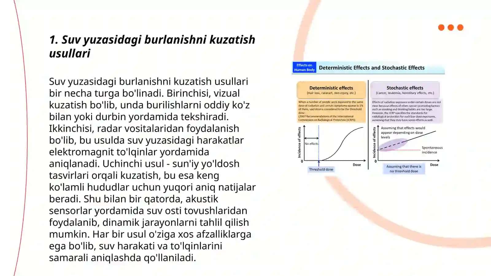Suv yuzasidan boʻladigan burlanishni aniqlash usullari 3
