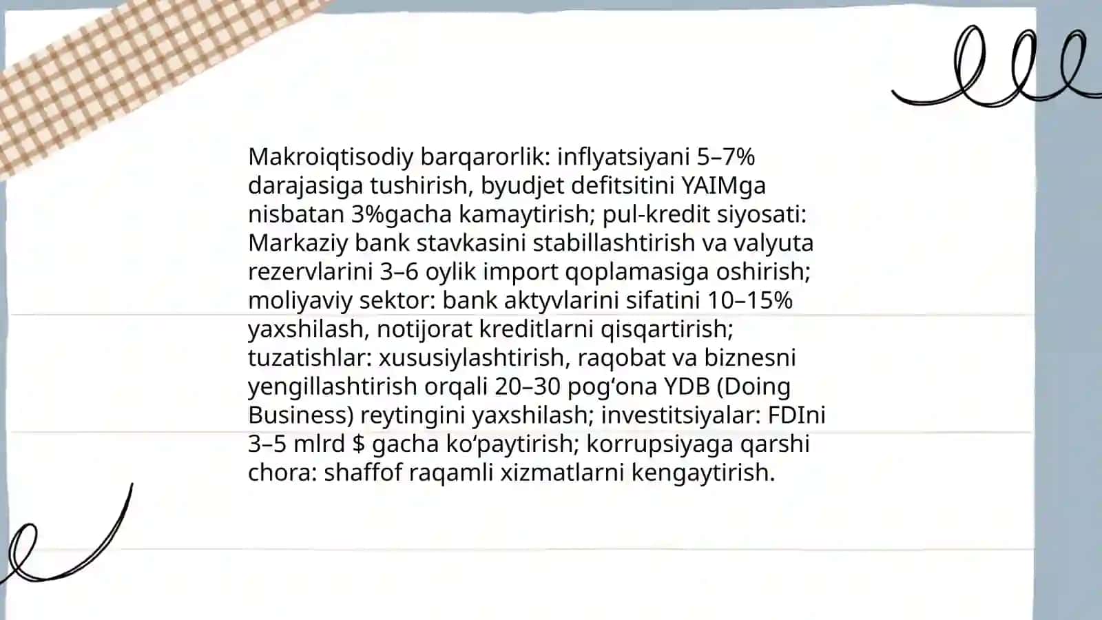 Oʻzbekiston Respublikasining xalqaro reyting va indekslardagi oʻrni va nufuzi ortib borishi 3