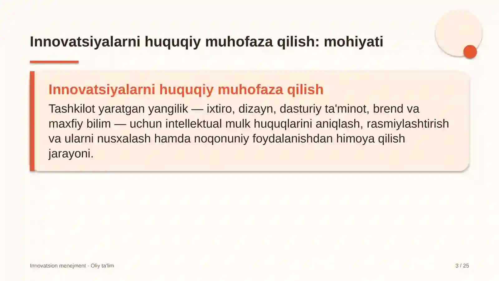 tog' kon sanoatida innovatsiyalarni huquqiy muhofaza qilish 9291 3