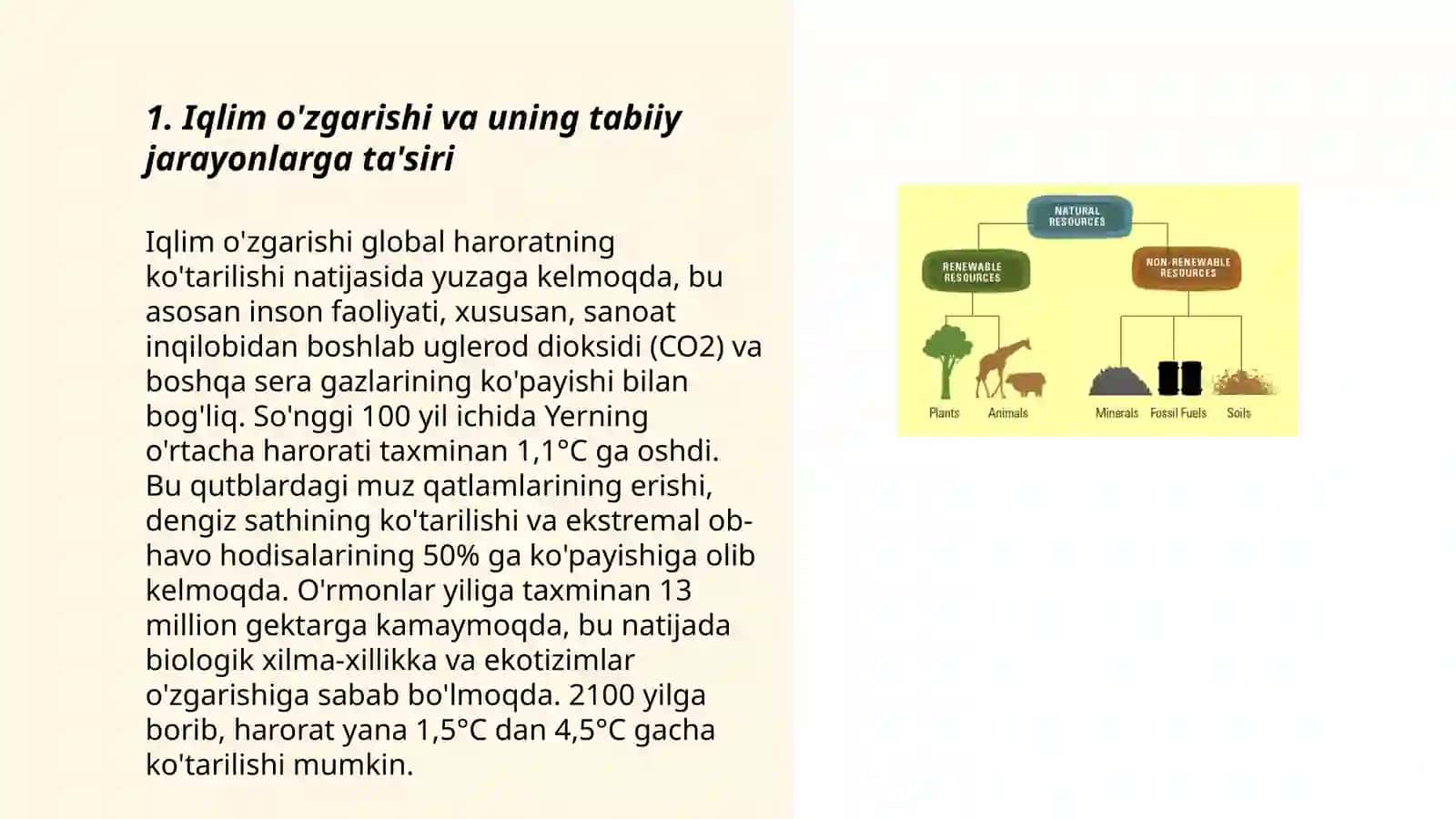 Iqlim Omillari tasirida yuzaga keluvchi tabiiy jarayonlar 3