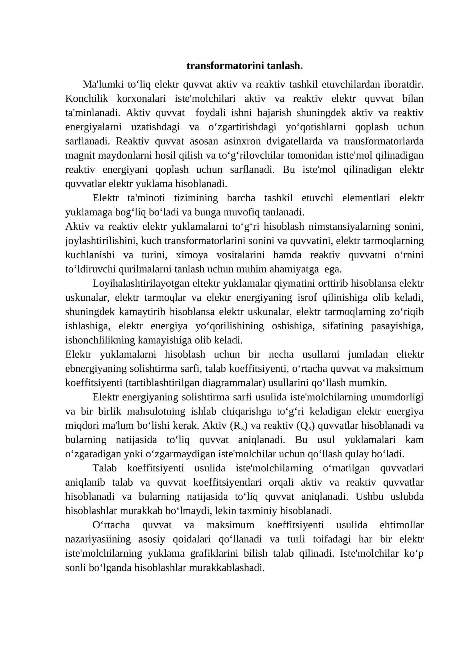 Konchilik korxonalari elektr yuritmalar 3