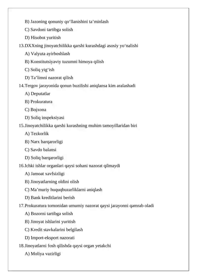 Jinoyatchilikka qarshi kurashni amalga oshirish 3