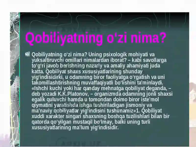O’qituvchi-pedagogik qobiliyatining asosiy xususiyatlari 3