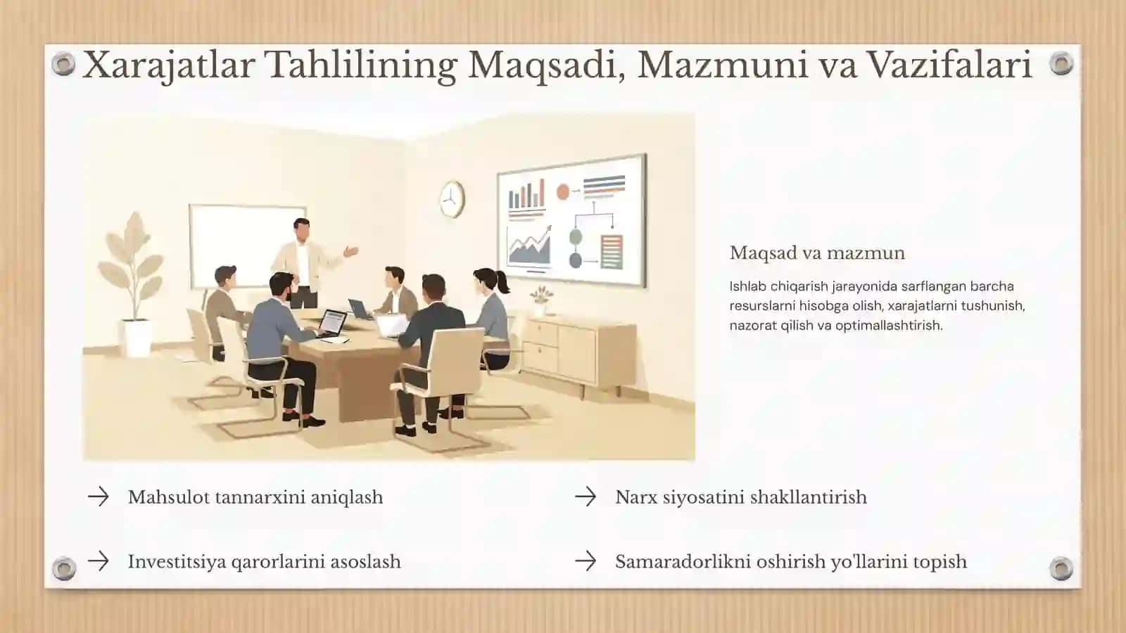 Xarajatlar Tahlili 3