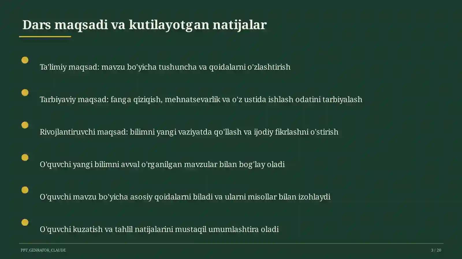 Me'morchilik yodgorliklari: Registon va Ichan-qal'a (6-sinf) 3