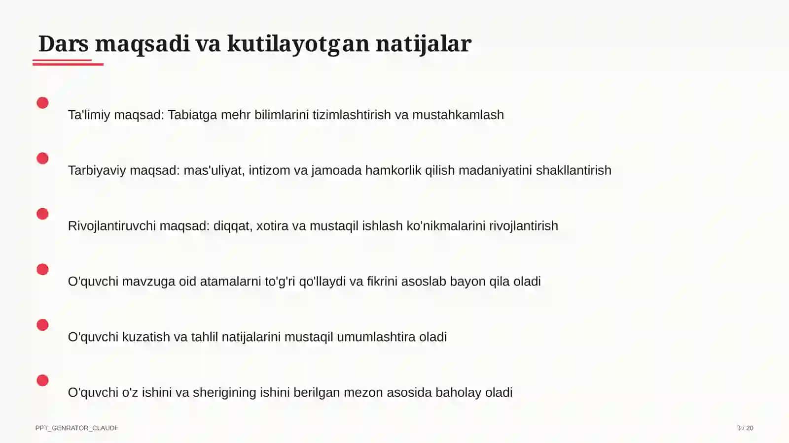 Tabiatga mehr (3-sinf) 3