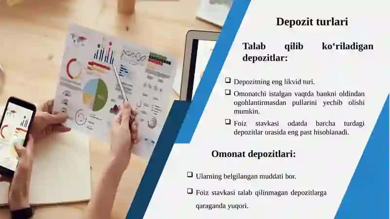 Tijorat banklarining depozit va nodepozit operatsiyalari tavsifi 3