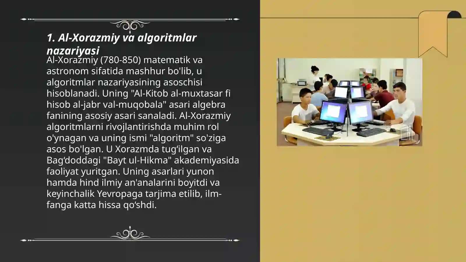 O’zbekistonda informatikaning rivojlanishiga hissa qo’shgan mamlakatimizning yetakchi olimlari va dasturiy ta’minot yaratish sohasidagi tashkilotchilar 3