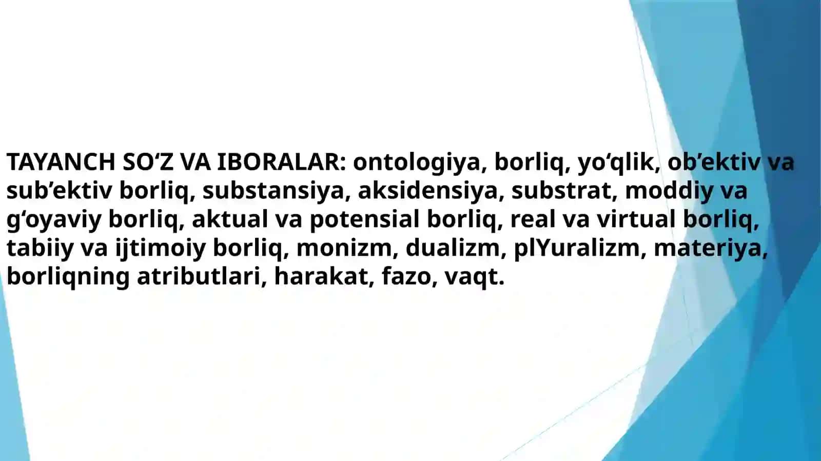 Borliq(ontologiya) 3