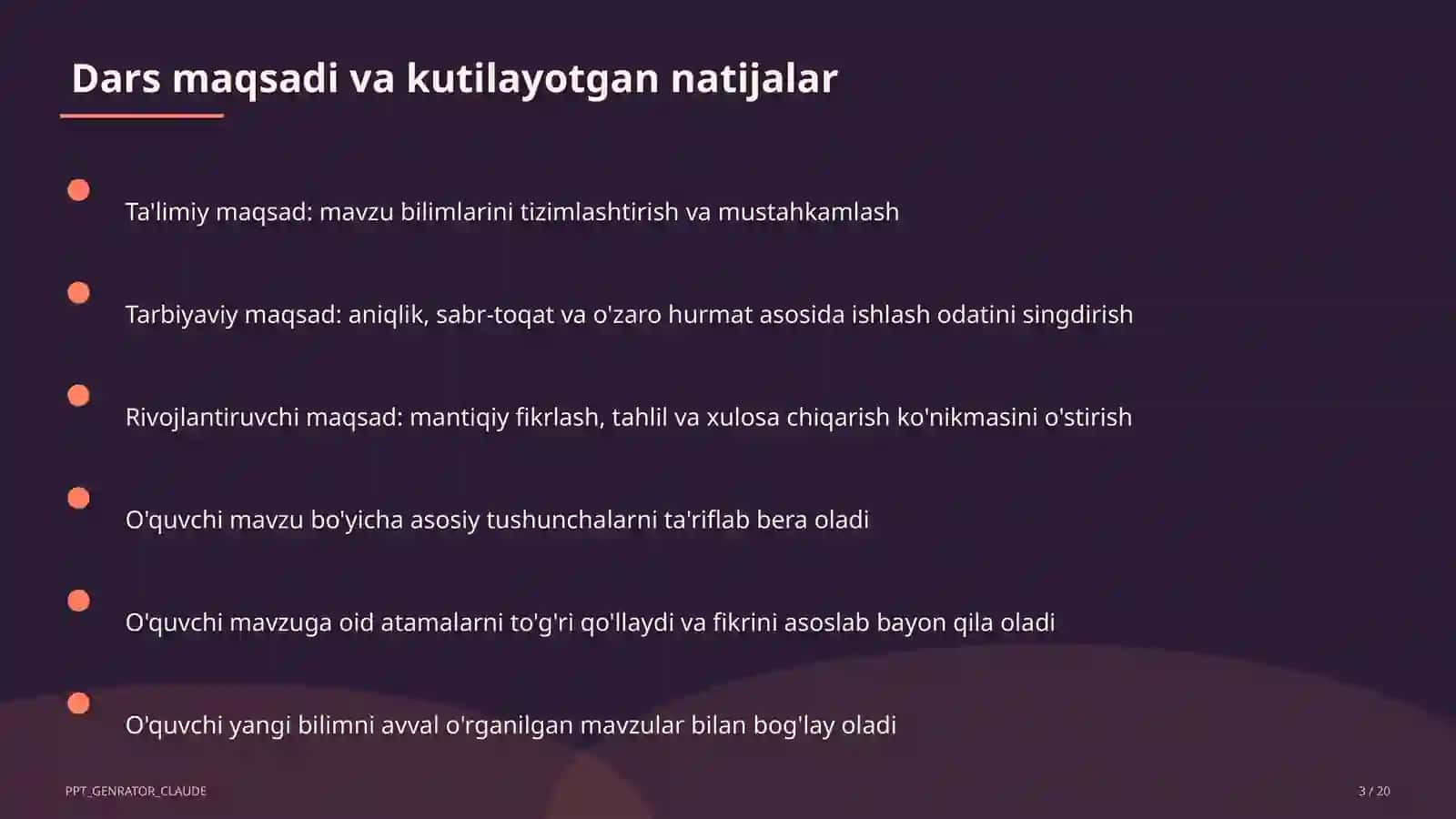 Sinuslar va kosinuslar teoremasi (9-sinf) 3