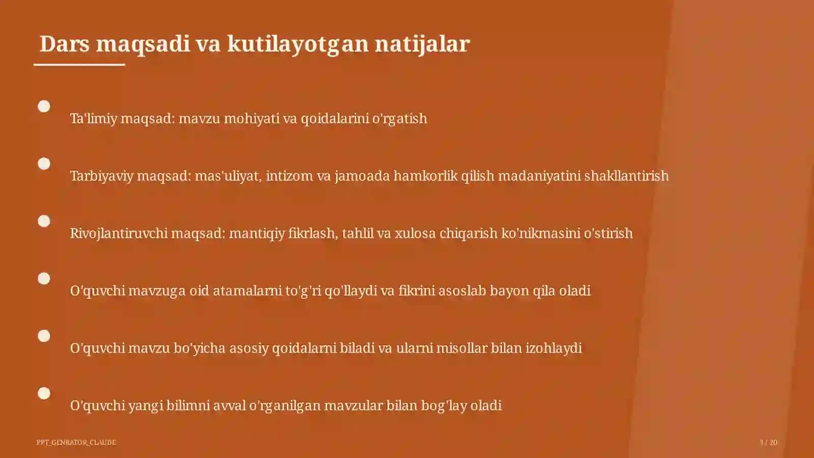 Ochiq ta'lim resurslari (OER) dan foydalanish 3