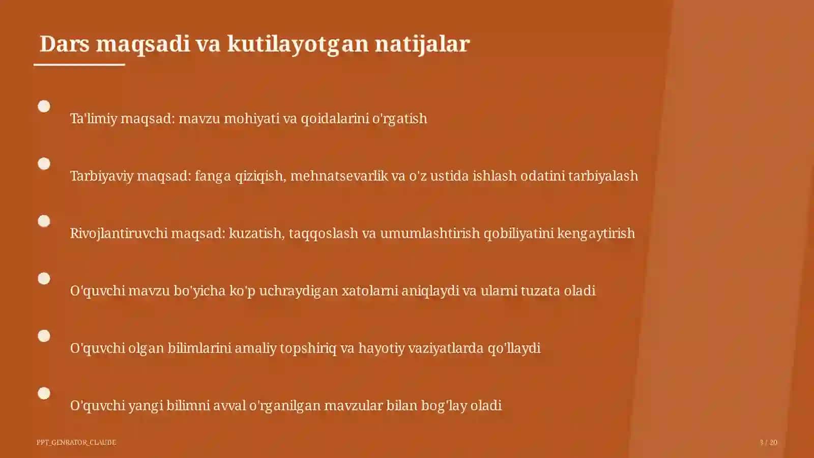 Yangi o'quv rejasi 2026-2027: fanlar bo'yicha soatlar o'zgarishi va o'qituvchi uchun amaliy xulosalar 3