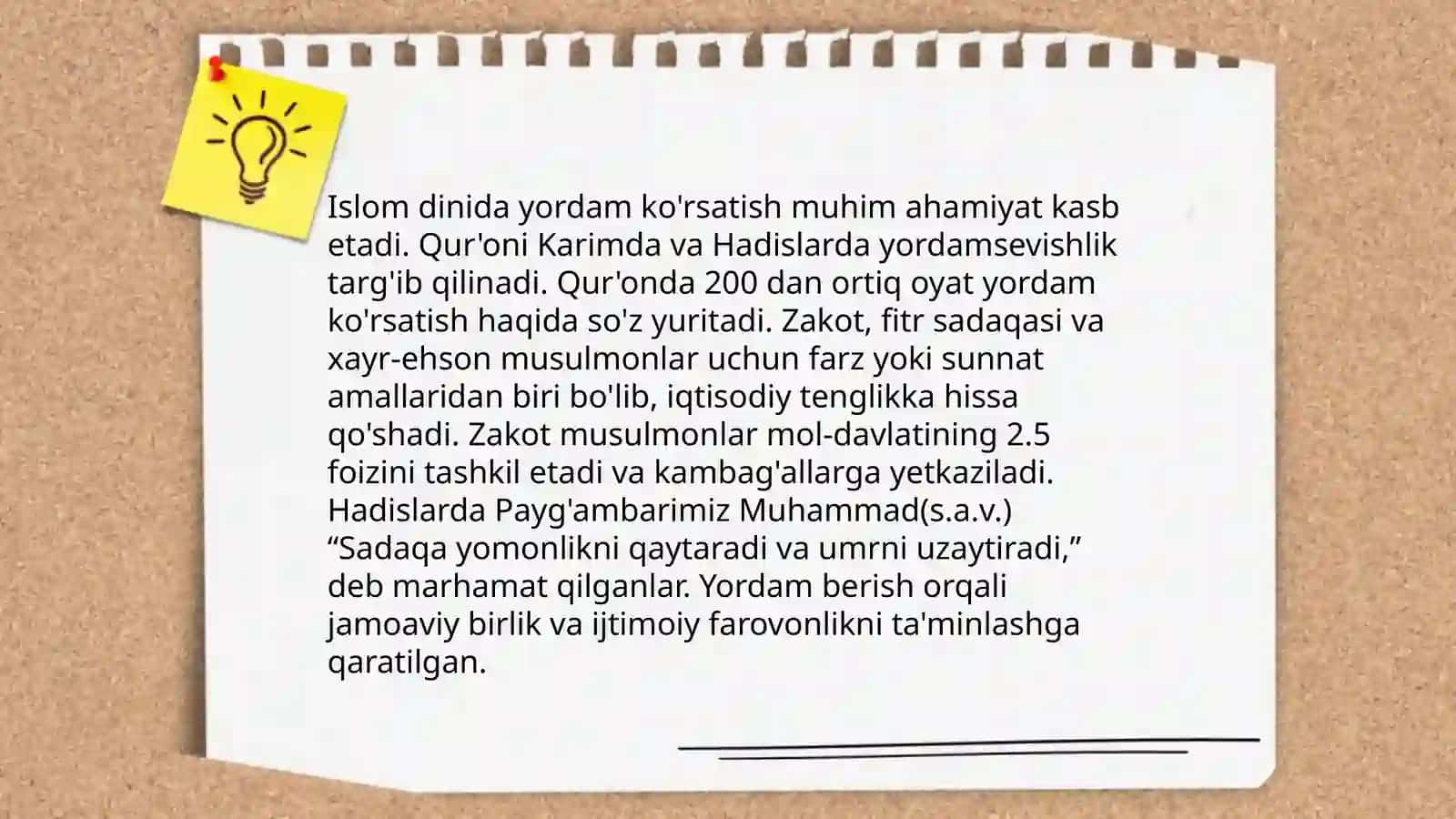 Yordam ko'rsatishning diniy konsepsiyalari: islomiy, xristian 3