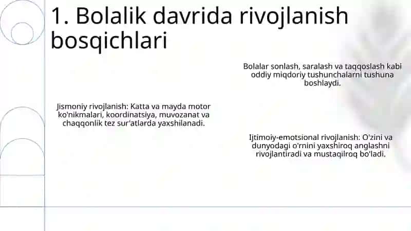 3-4yoshli bolalarda miqdoriy tasavvurlarning o‘ziga xos xususiyatlari 3