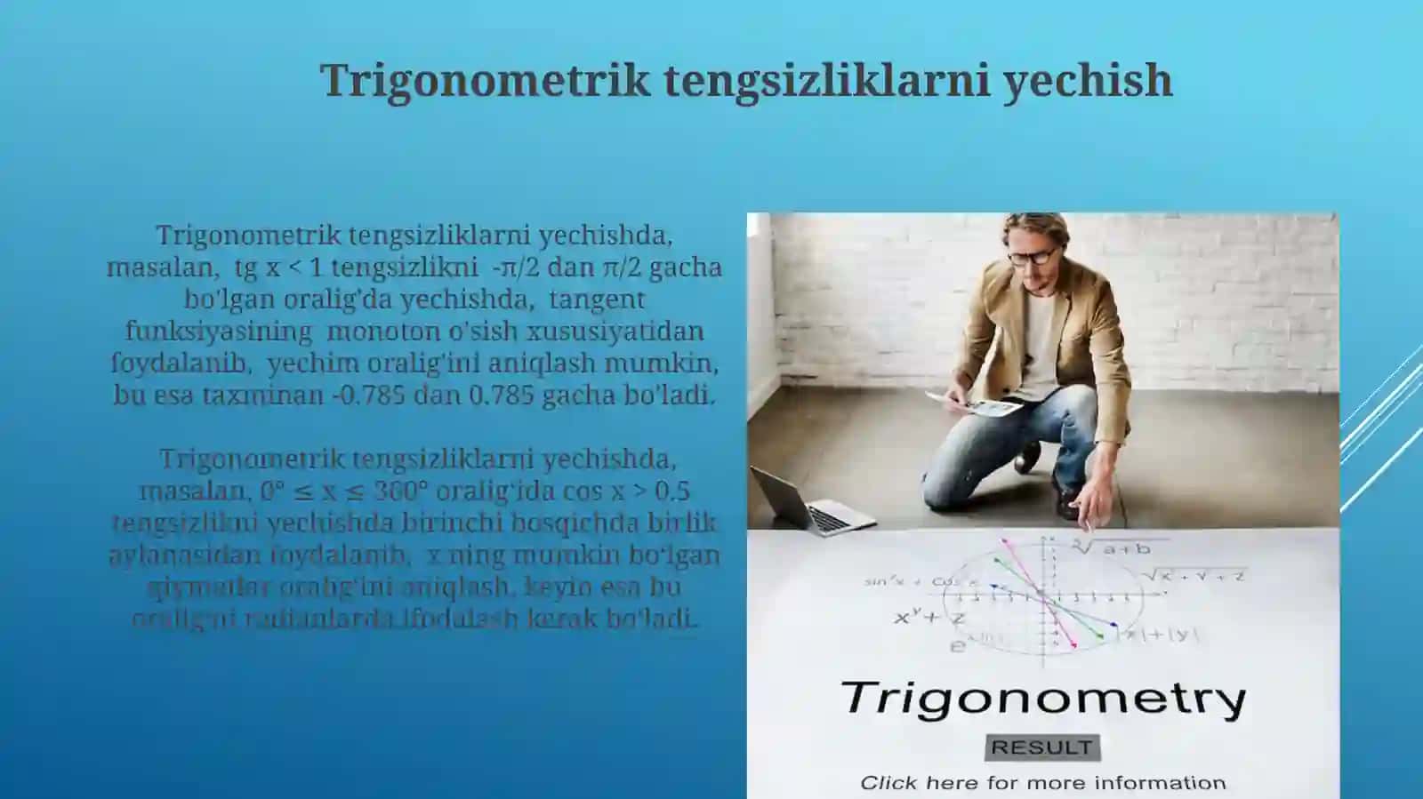 Trigonometriyada konus 3
