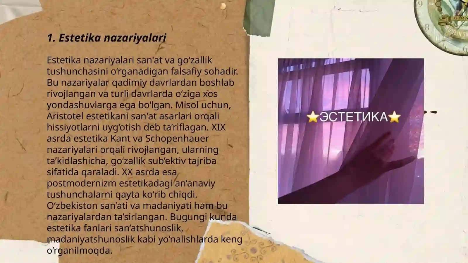 Estetika 3