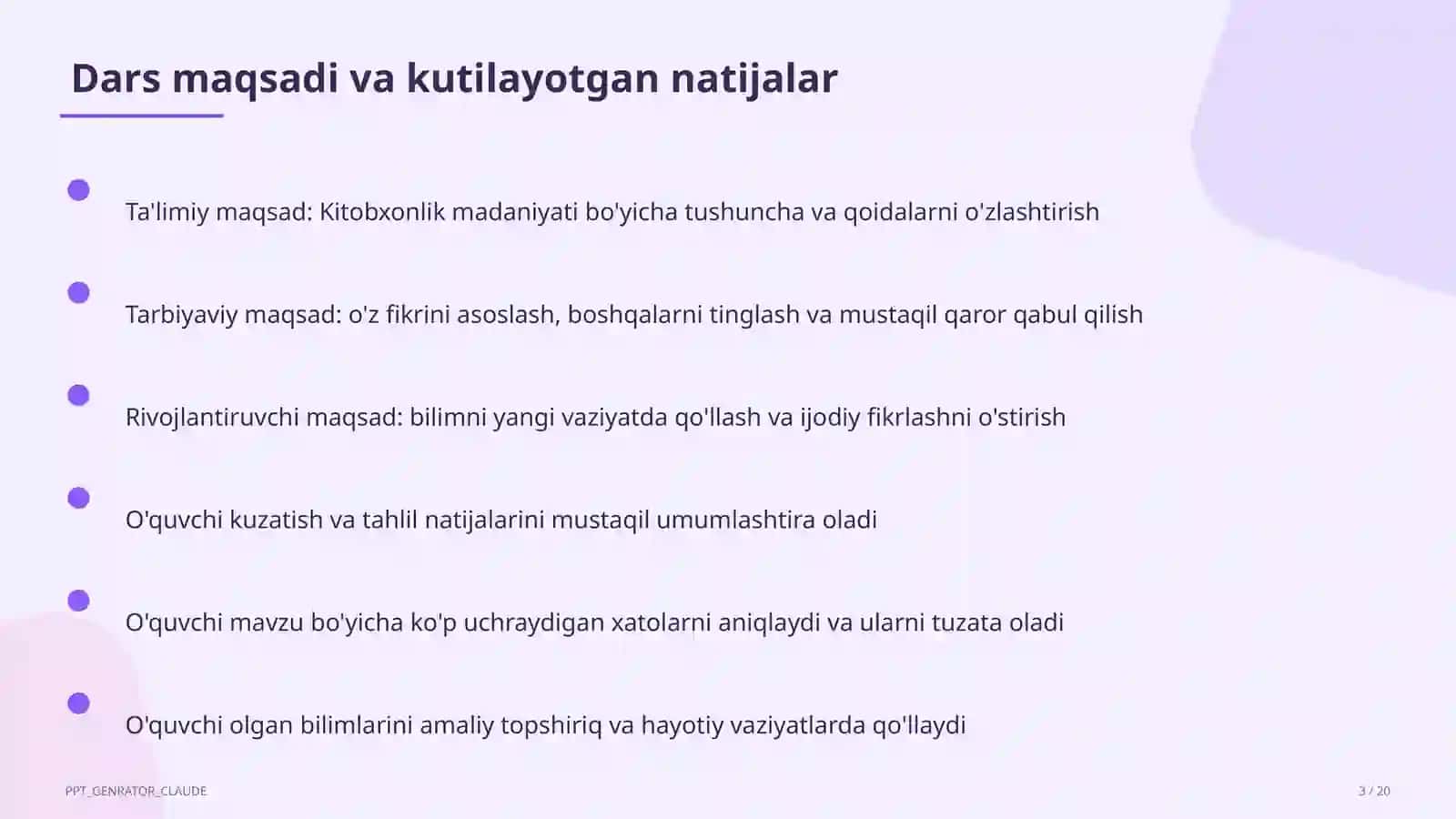 Kitobxonlik madaniyati 3