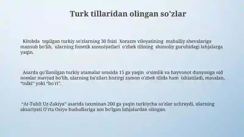 "At-tuhft uz-zakiya" asari 3