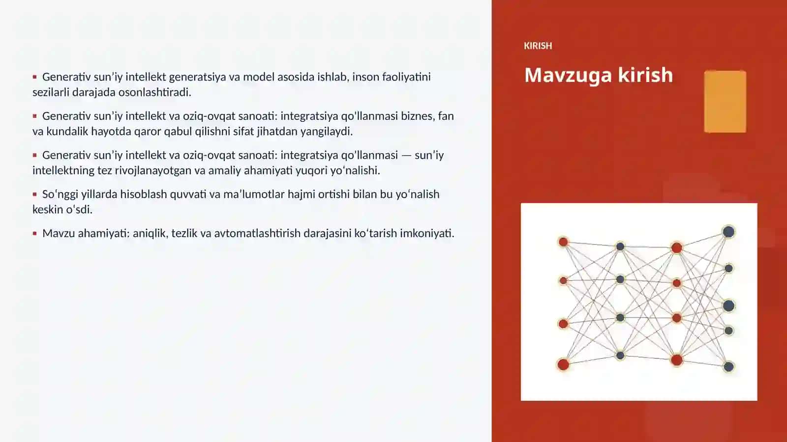 SUNʼIY INTELLEKT • PROFESSIONAL TAQDIMOT 3