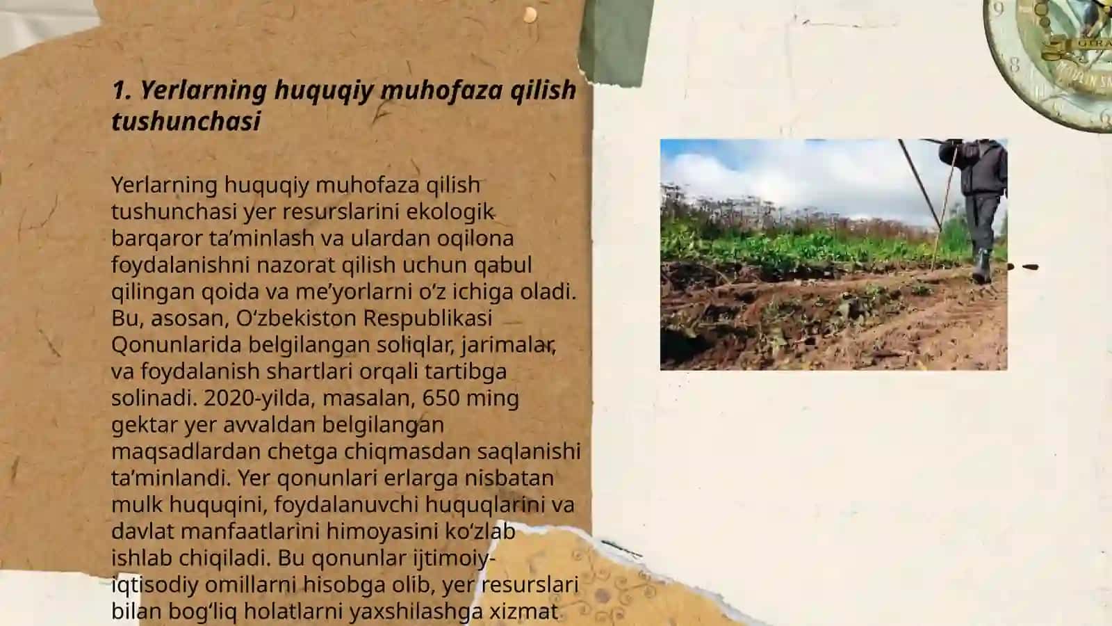 Yerlarni huquqiy muhofaza qilish 3