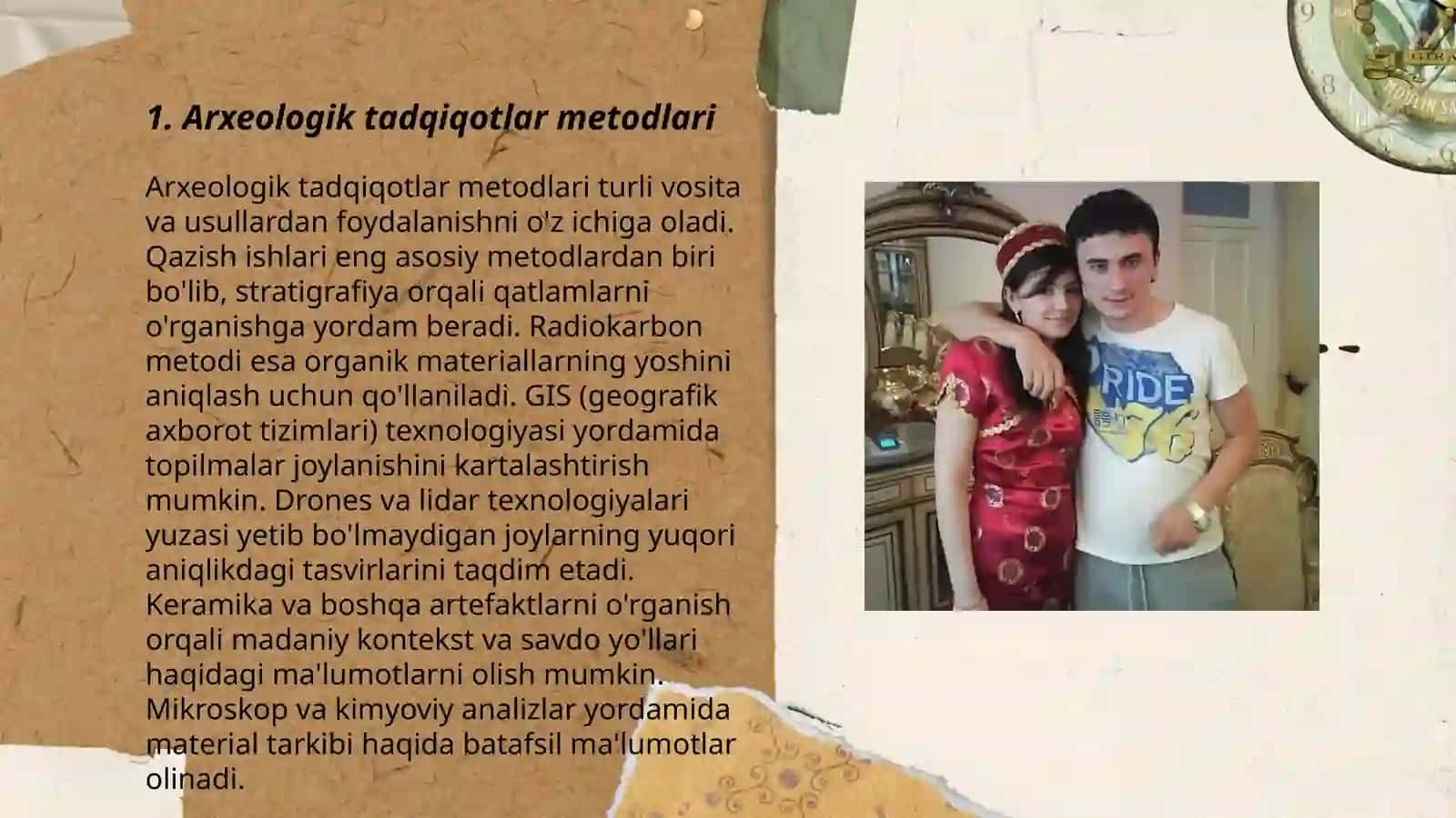Arxeologik tadqiqotlar yordamida qadimiy yodgorliklalr va noyob me'morchilik obidalalrini aniqlash va ularni turizm ob'yektlariga aylantirish 3