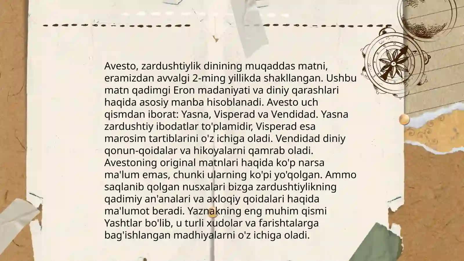 Avesto manbalari 3