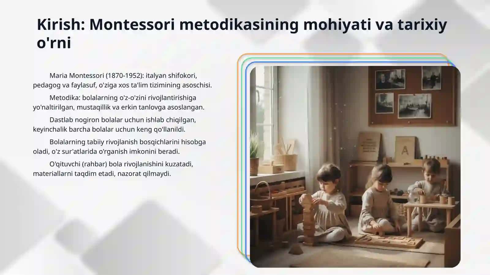 M. MONTESSORINING JADALLASHTIRISH METODIKASI 3